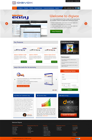 Web Design by the-lion-king for this project | Design: #1596496