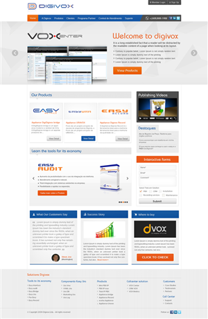 Web Design by the-lion-king for this project | Design: #1624603