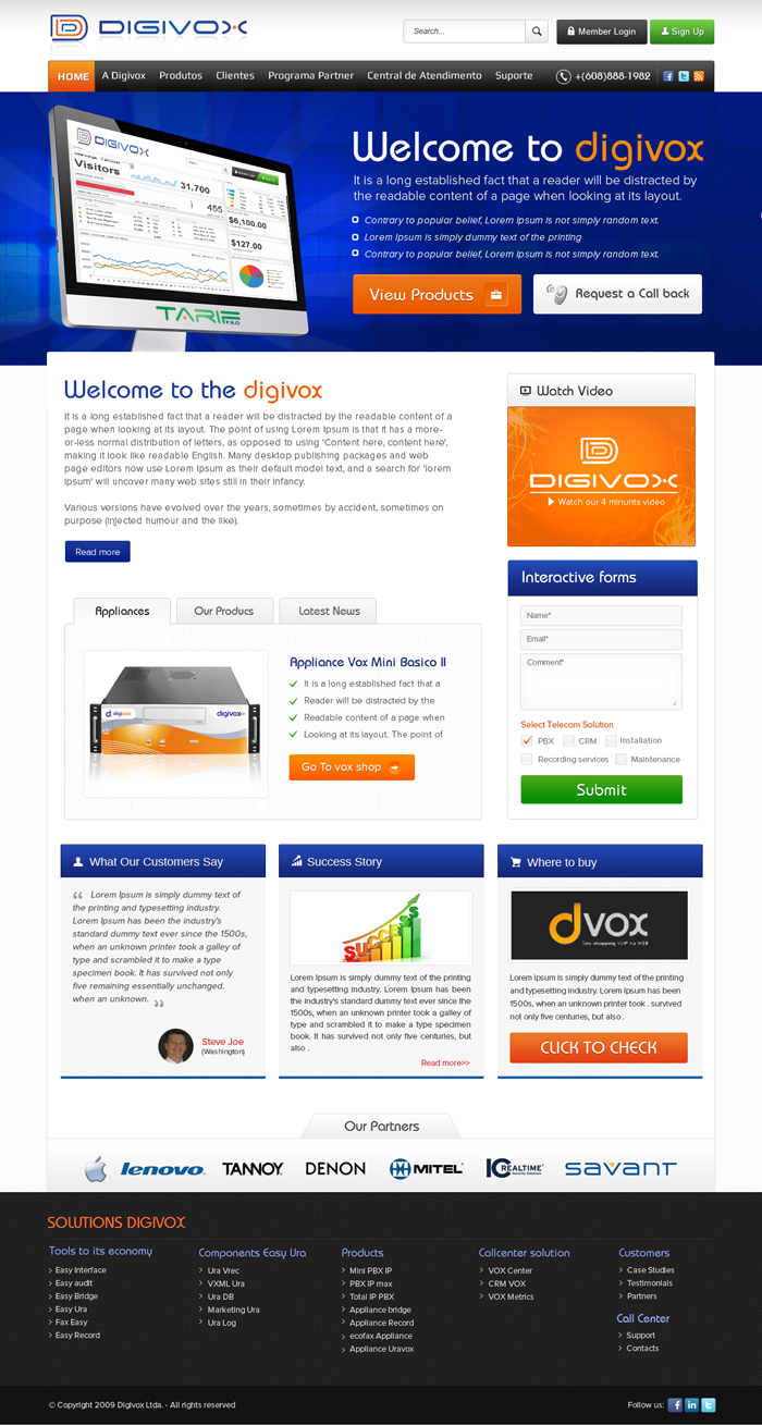 Web Design by the-lion-king for this project | Design #1643132