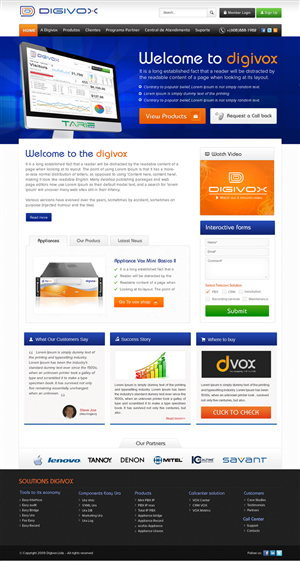 Web Design by the-lion-king for this project | Design: #1643132