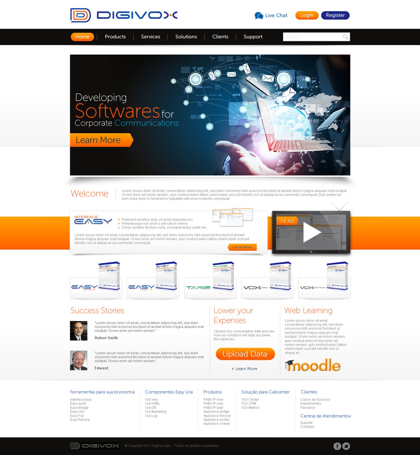 Diseño Web por TechWise para este proyecto | Diseño #1629054