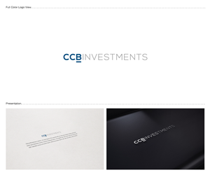 Design de Logo par VisualFlava pour CCB Investments | Design : #5832241