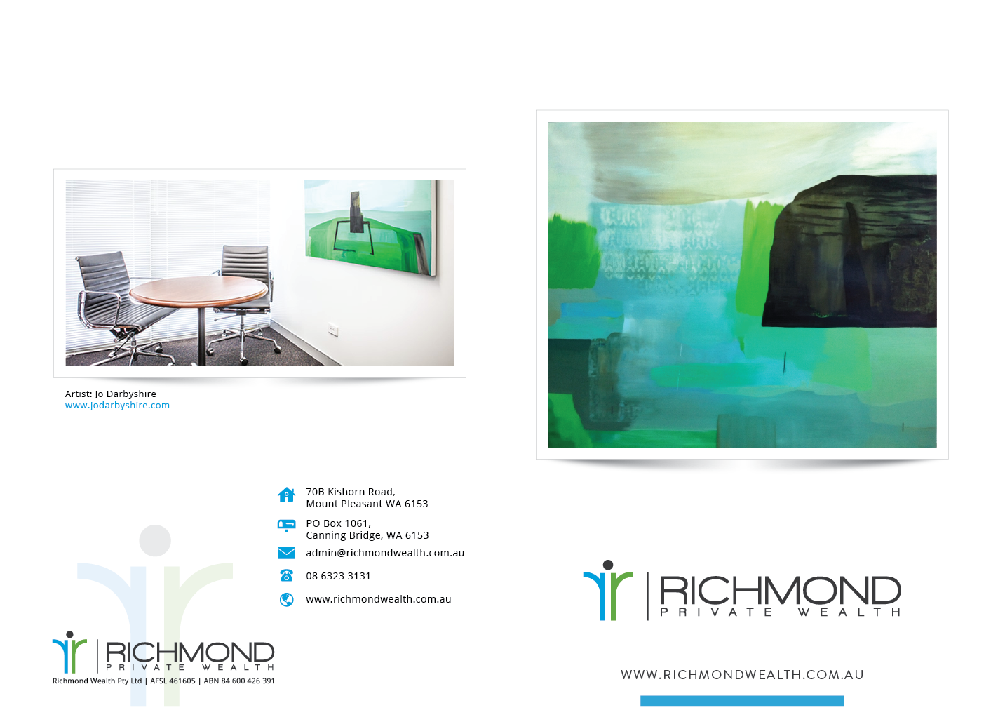 Brochure Design by Andrew1965 for Richmond Wealth | Design #5964653