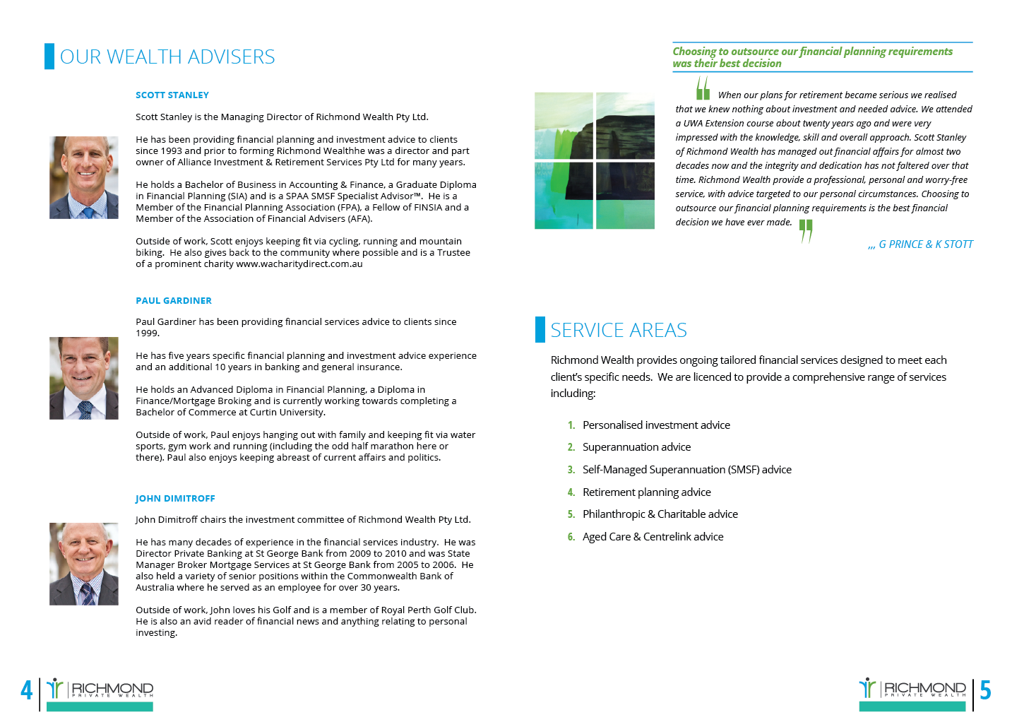 Design de Brochure par Andrew1965 pour Richmond Wealth | Design #5964669