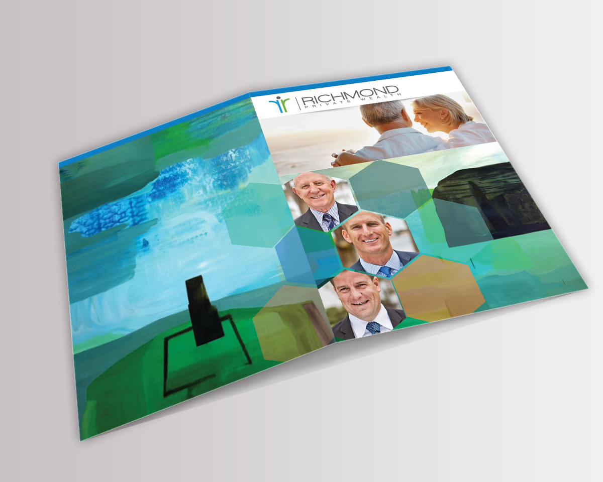 Brochure Design by Elmar for Richmond Wealth | Design #5935175