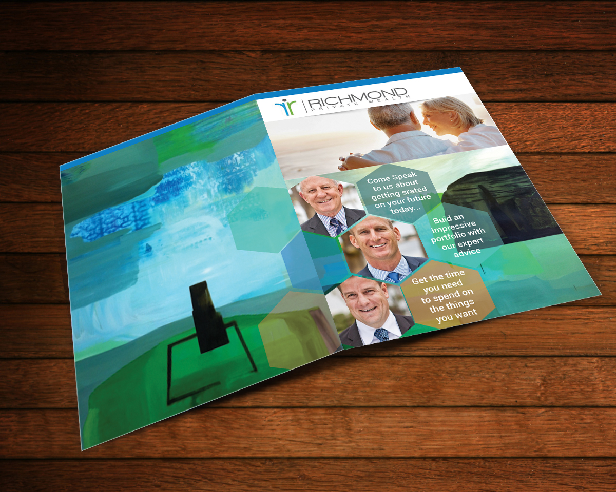 Brochure Design by Elmar for Richmond Wealth | Design #5935325