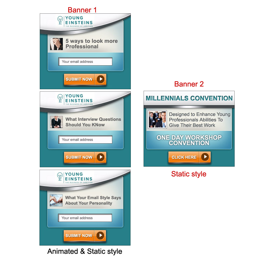 Banner Ad Design by DesignXyz for this project | Design #5855499