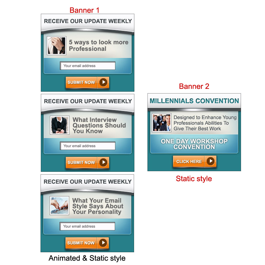 Banner Ad Design by DesignXyz for this project | Design #5855525