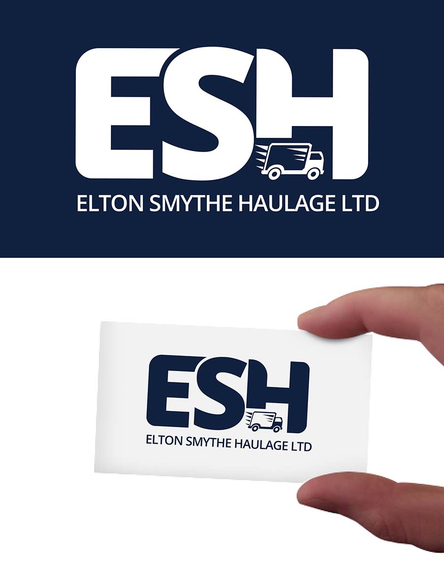 Logo Design by Ushan sampath for Elton Smythe Haulage Ltd | Design #5818257