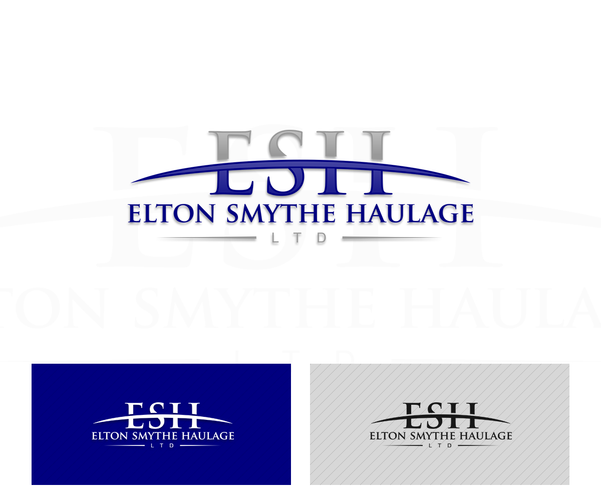 Logo Design by damian for Elton Smythe Haulage Ltd | Design #5818260