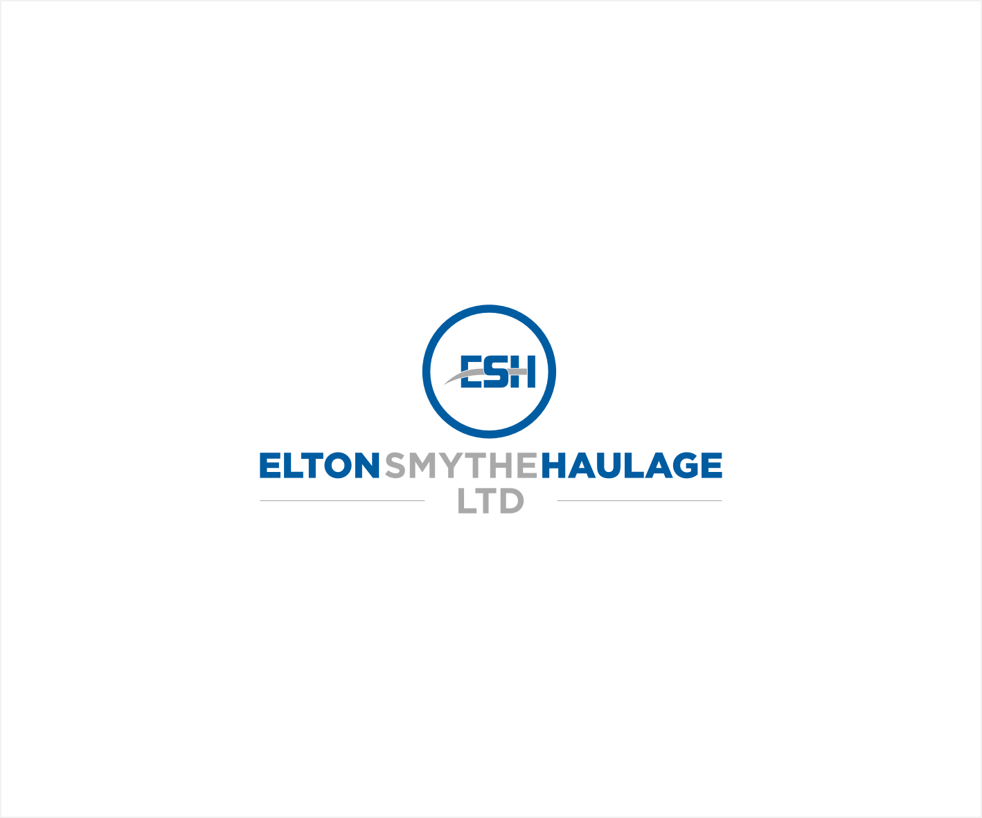 Logo Design by sari81 for Elton Smythe Haulage Ltd | Design #5818184