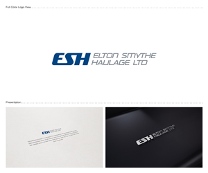 Logo Design by VisualFlava for Elton Smythe Haulage Ltd | Design: #5831184