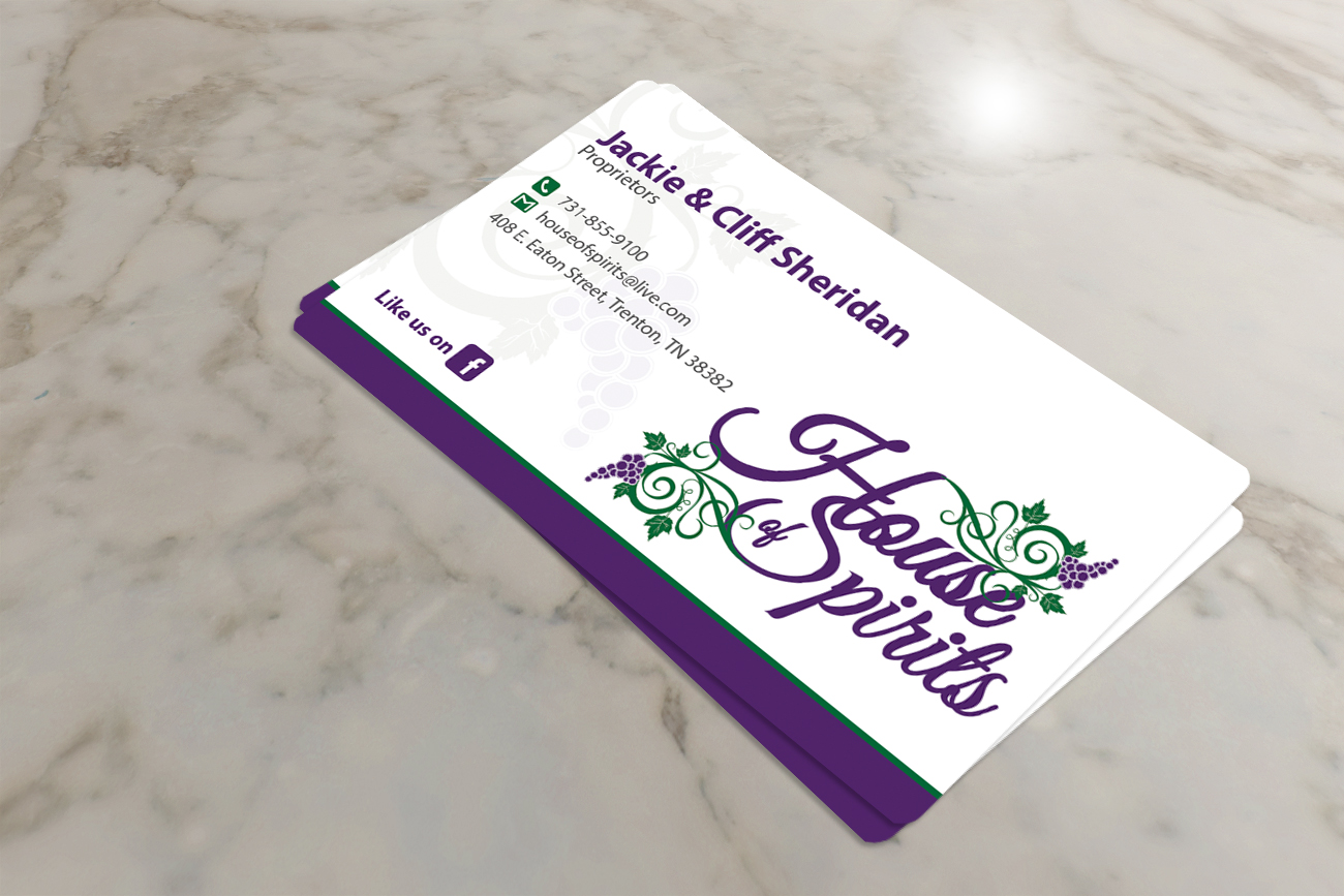 Business Card Design by D.SCre8tivMedia™ for House nof Spirits | Design: #5839350