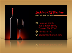 Business Card Design by ALSADESIGN for House nof Spirits | Design: #5818461