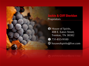 Business Card Design by ALSADESIGN for House nof Spirits | Design: #5828905