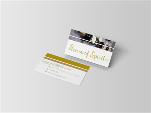 Business Card Design by isabel paoli for House nof Spirits | Design: #5824469
