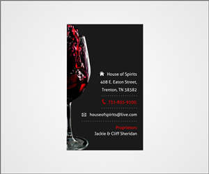 Business Card Design by travis111