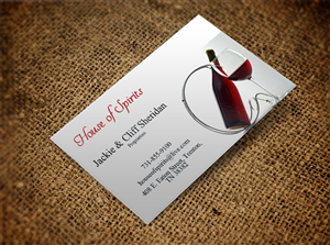 Business Card Design by Lanka Ama for House nof Spirits | Design: #5821304