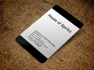 Business Card Design by Lanka Ama for House nof Spirits | Design: #5821337