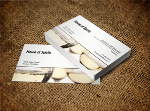 Business Card Design by Lanka Ama for House nof Spirits | Design: #5821347