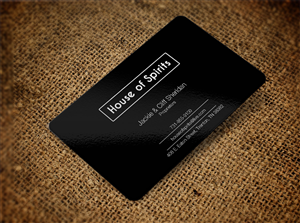 Business Card Design by Lanka Ama for House nof Spirits | Design: #5821353