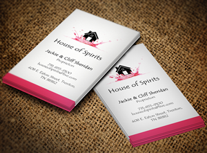 Business Card Design by Lanka Ama for House nof Spirits | Design: #5821371