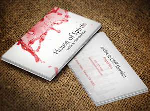 Business Card Design by Lanka Ama for House nof Spirits | Design: #5821373