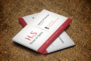 Business Card Design by Lanka Ama for House nof Spirits | Design: #5821379