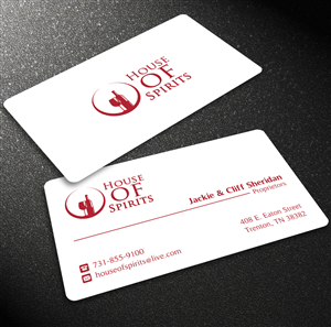 Business Card Design by Lanka Ama for House nof Spirits | Design: #5821380