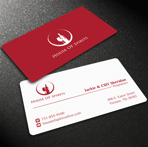 Business Card Design by Lanka Ama for House nof Spirits | Design: #5821384