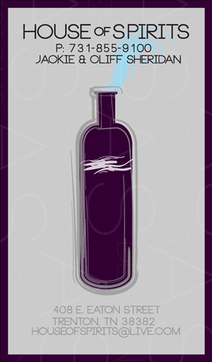 Business Card Design by tonysantamaria for House nof Spirits | Design #5818415
