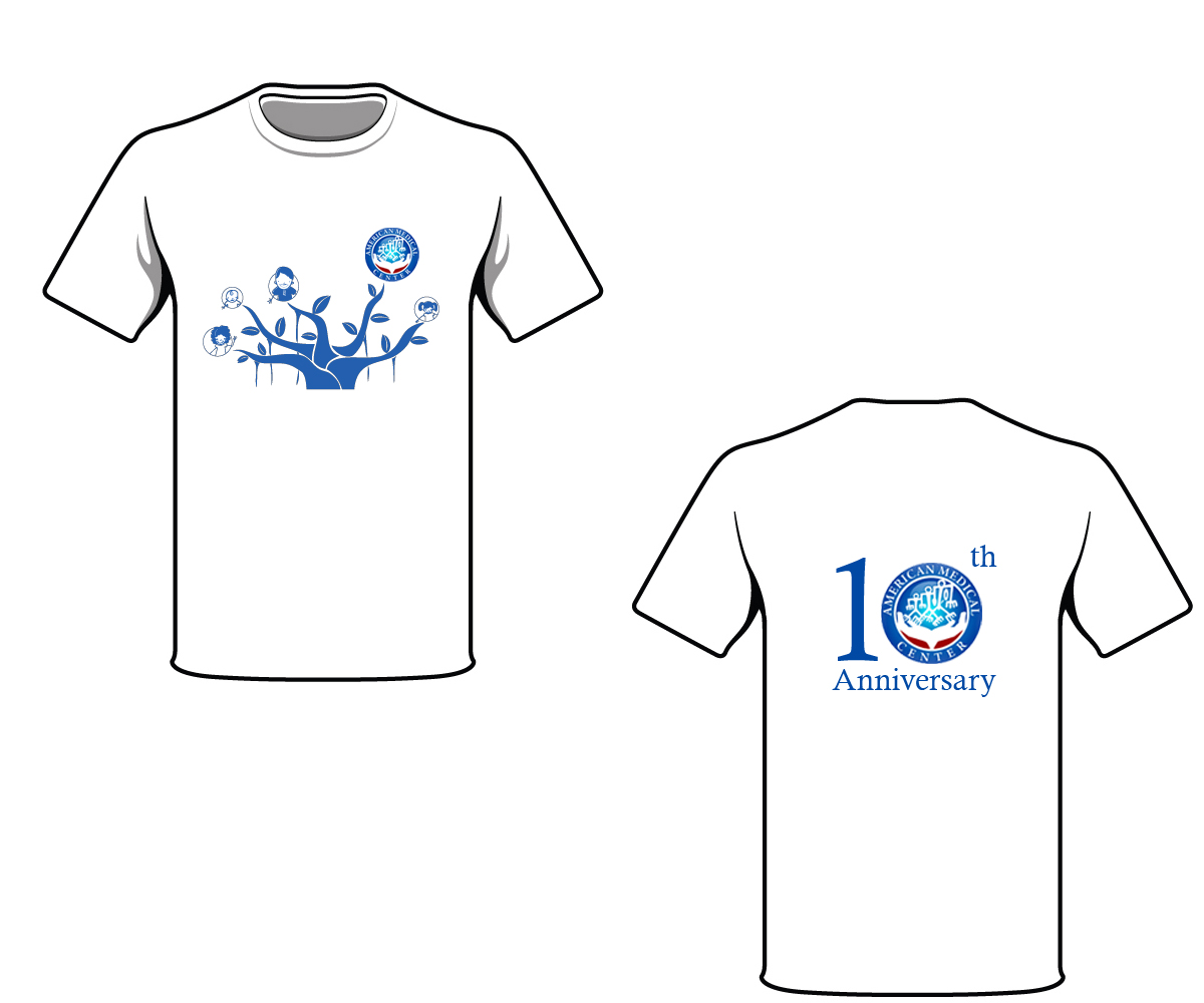 T-shirt Design by Hania.tarabishy for American Medical Center | Design #5843277