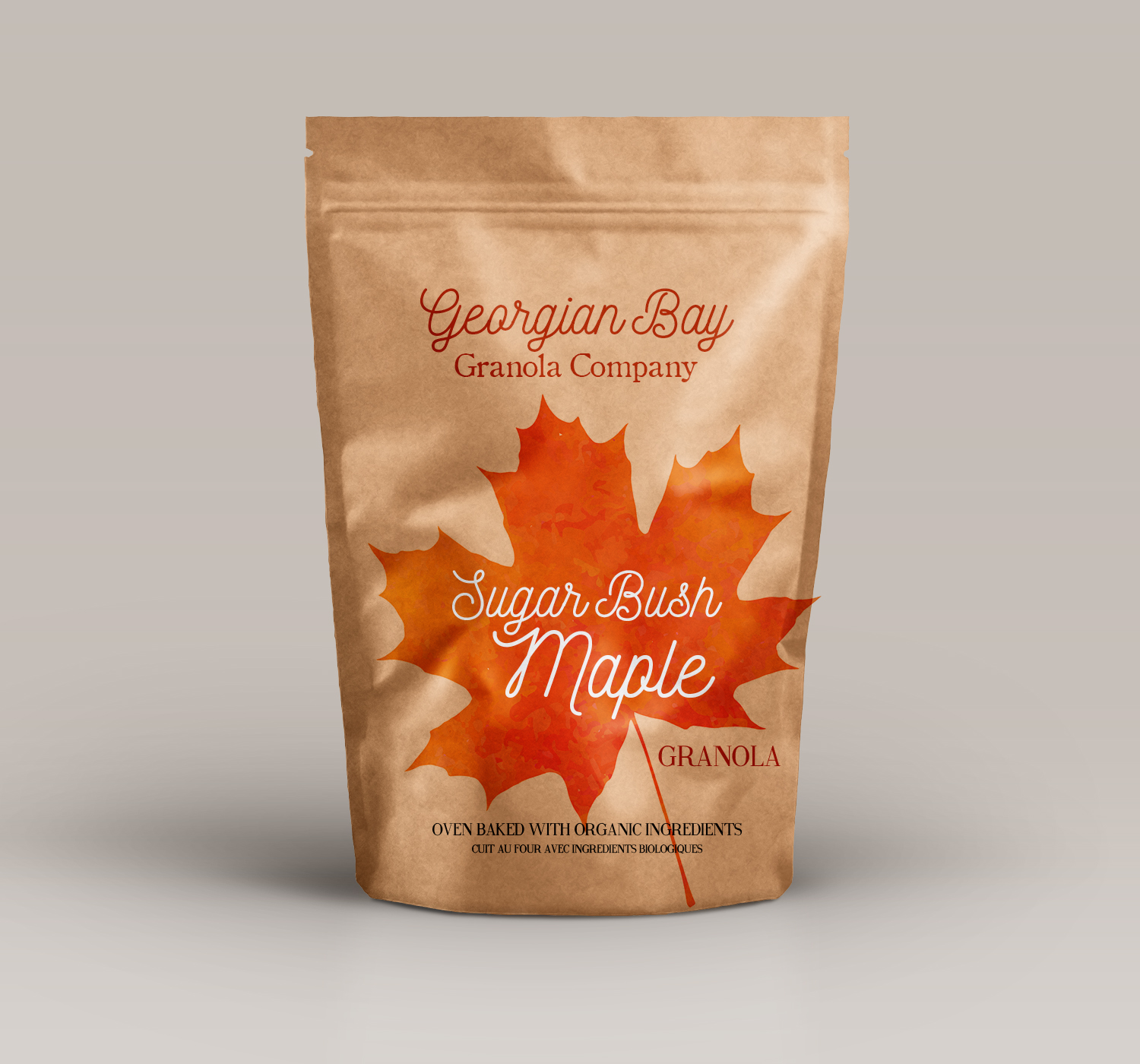 Diseño de Empaque por Marta Sobczak  para GEORGIAN BAY GRANOLA COMPANY | Diseño #5840478