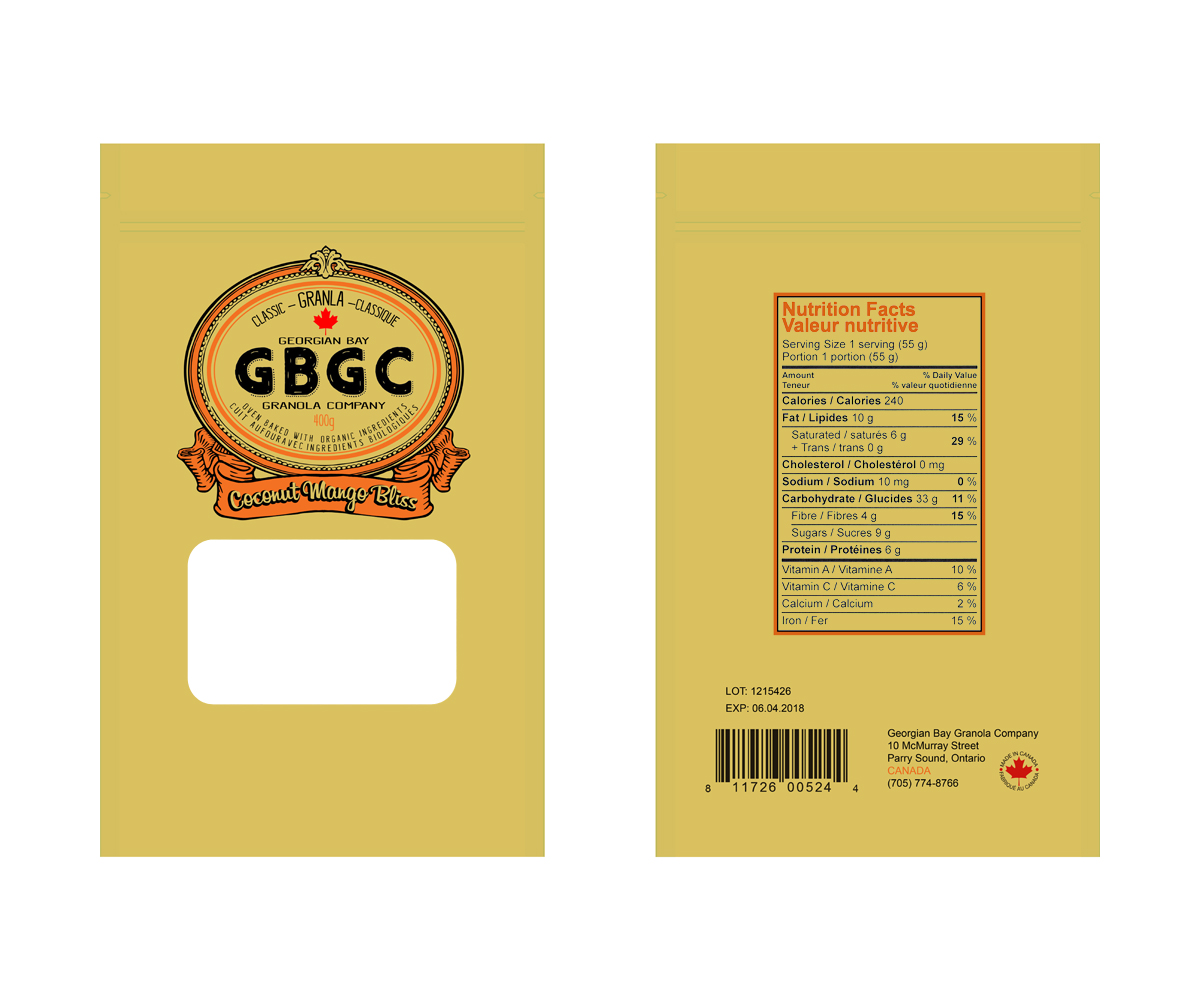 Packaging Design by Farzan Kermani for GEORGIAN BAY GRANOLA COMPANY | Design #5860853