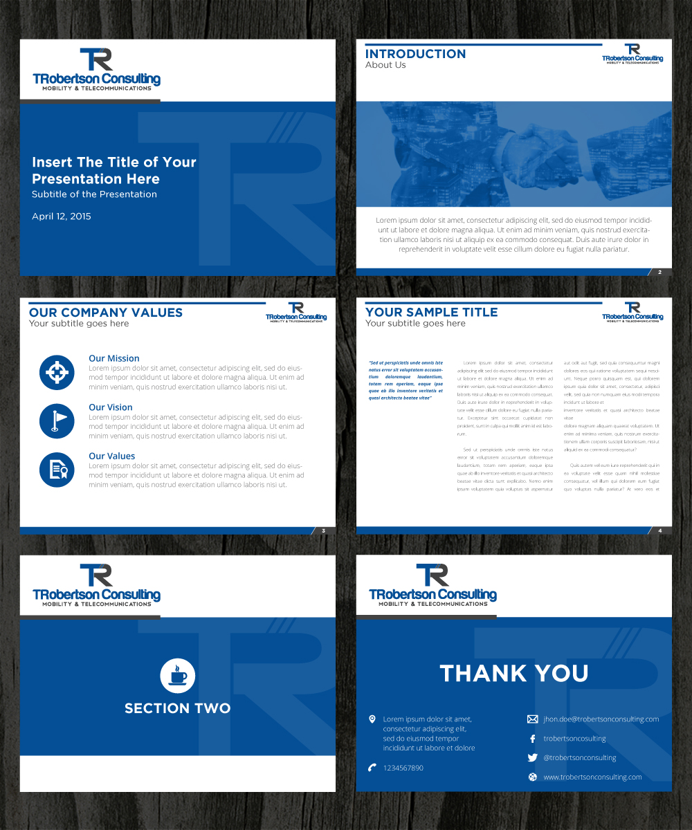 Design de PowerPoint par Ucal pour ce projet | Design #5896474