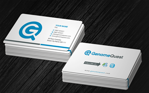 Business Card Design by Sbss for GenomeQuest, Inc. | Design: #1585588