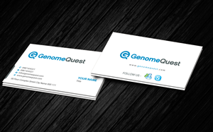 Business Card Design by Sbss for GenomeQuest, Inc. | Design: #1585644