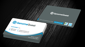 Business Card Design by Sbss for GenomeQuest, Inc. | Design: #1585647