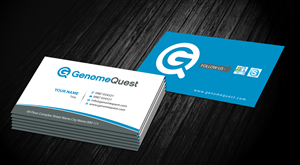 Business Card Design by Sbss for GenomeQuest, Inc. | Design: #1585648