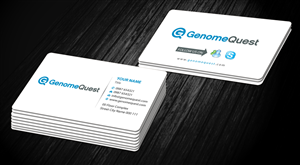 Business Card Design by Sbss for GenomeQuest, Inc. | Design: #1585664