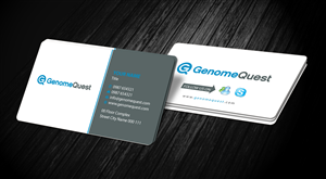 Business Card Design by Sbss for GenomeQuest, Inc. | Design: #1585690