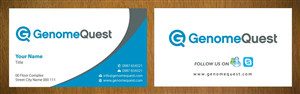 Business Card Design by Sbss for GenomeQuest, Inc. | Design: #1587717