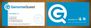Business Card Design by Sbss for GenomeQuest, Inc. | Design: #1587727