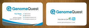 Business Card Design by Sbss for GenomeQuest, Inc. | Design: #1587739