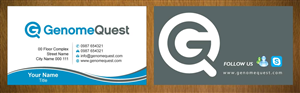 Business Card Design by Sbss for GenomeQuest, Inc. | Design: #1587859