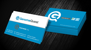Business Card Design by Sbss for GenomeQuest, Inc. | Design: #1589760