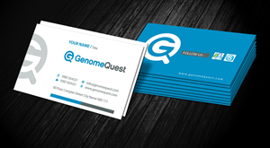 Business Card Design by Sbss for GenomeQuest, Inc. | Design: #1589766
