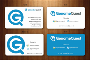 Diseño de Tarjeta de Presentación por Sbss para GenomeQuest, Inc. | Diseño: #1596250