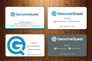 Diseño de Tarjeta de Presentación por Sbss para GenomeQuest, Inc. | Diseño: #1596266