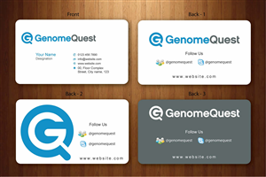 Diseño de Tarjeta de Presentación por Sbss para GenomeQuest, Inc. | Diseño: #1596371
